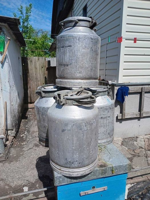 Бідони алюмінієвие- 40л