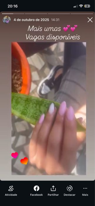 Faco unhas de gel