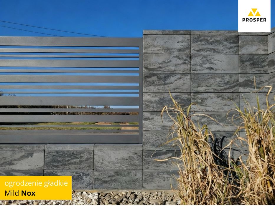 Pustaki ogrodzeniowe KONEKT bloczki 50x20x20 ogrodzenia NOX +TRANSPORT