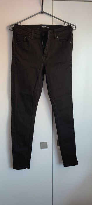 Jeansy czarne Reserved 36