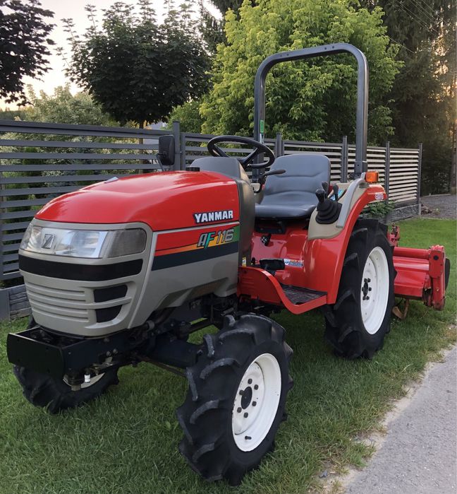 Traktorek 4x4 Yanmar AF116 Japoński Mini Traktor Ogrodniczy 2003 rok  REWERS 16 KM Wspomaganie kierownicy !!!