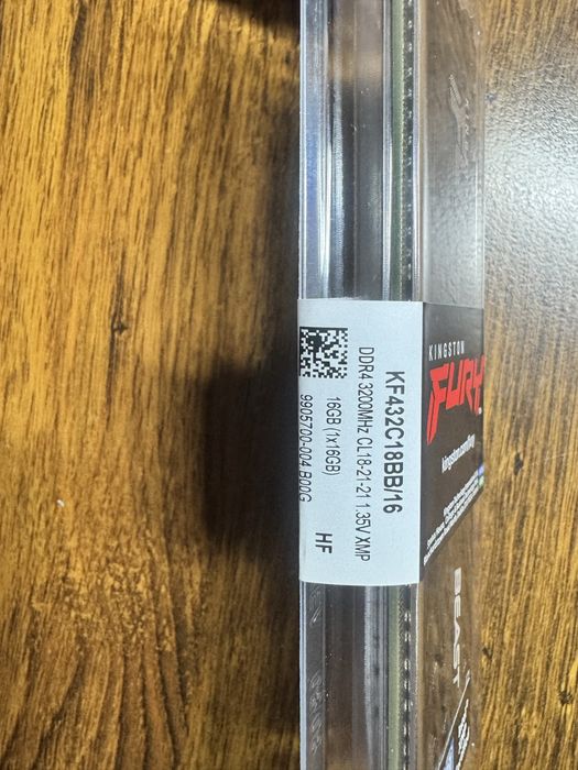 Kingston FURY Beast 3200MHz 16gb RAM оперативна пам’ять