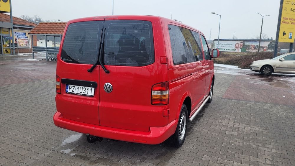VW T5 - 9 osobowy - 1.9 TDI - Tempomat - Webasto - hak
