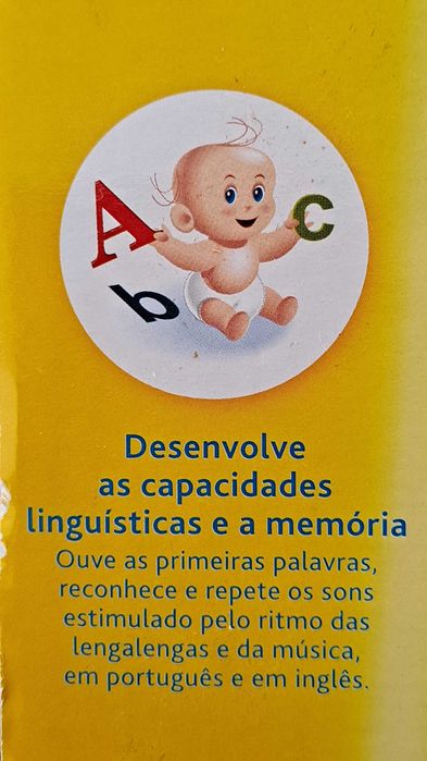 Chave falante Chicco rica em atividades bilingues