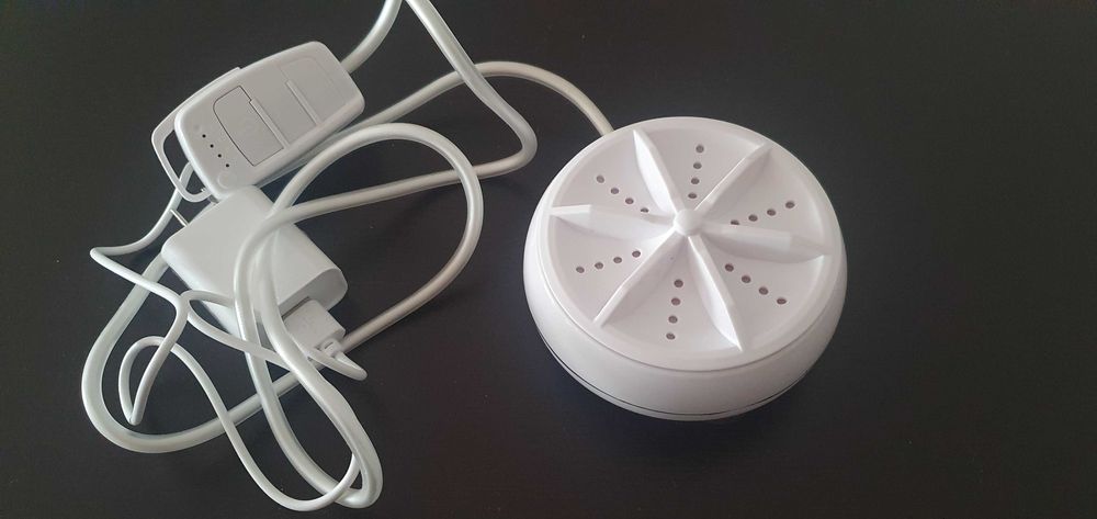 Mini turbina para lavar roupa