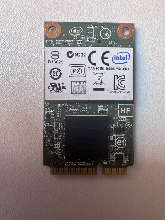 Intel 120Gb SSD mSata III