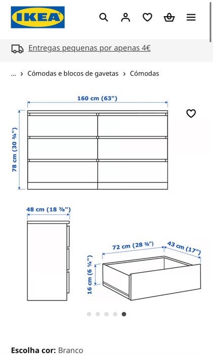 Comoda malm ikea