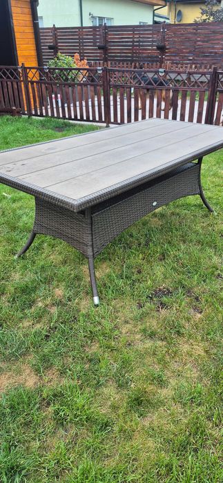 Stół Ogrodowy 95/74/200cm Ratan