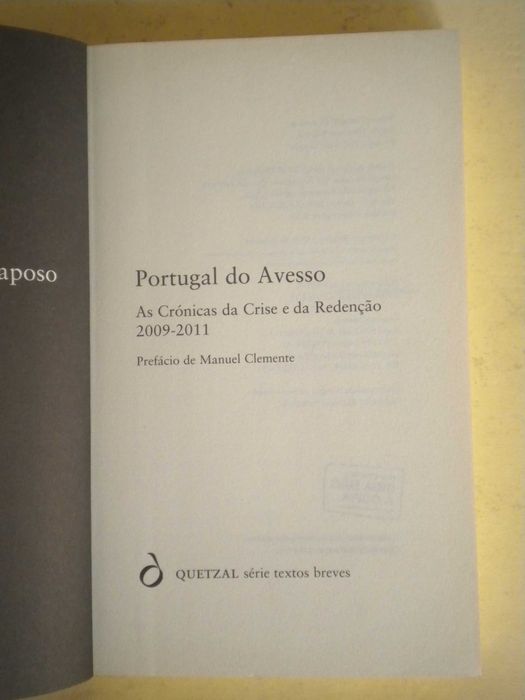 Portugal do Avesso
de Henrique Raposo