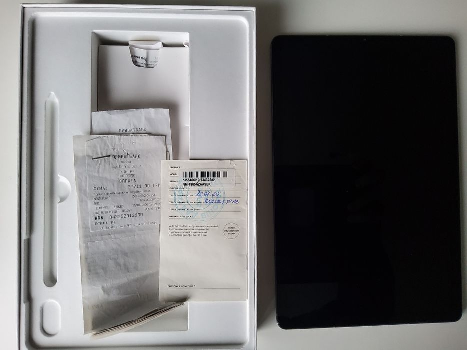 Планшет Samsung Galaxy Tab S6 SM-T865 LTE 4G Sim офіціал