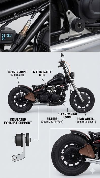 125 Bobber Custom (Carta de Carro)