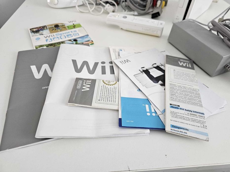 Nintendo Wii konsola + wielki zestaw gier