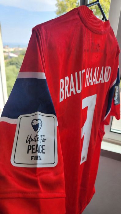 Camisola ( L ) Noruega Haaland #9