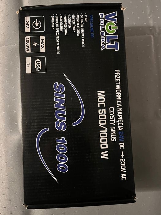 Инвертор(преобразователь) 300Вт,500Вт 24V Volt, UKC