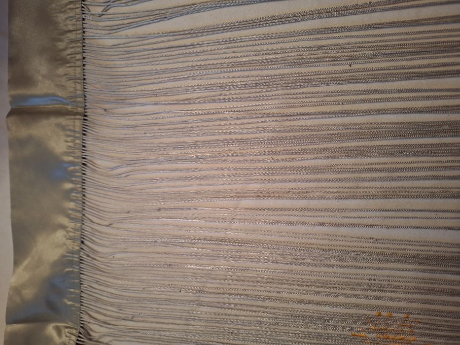 Dwie firanki, zasłonki typu makaron 156x240, 2 szt