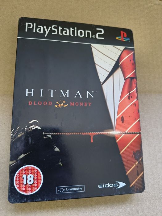 Ps2 PlayStation 2 Steelbook Hitman Blood Money 3xA wawa odbiór