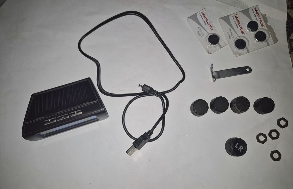 Система контроля давления в шинах TPMS+SOLAR внешние датчики