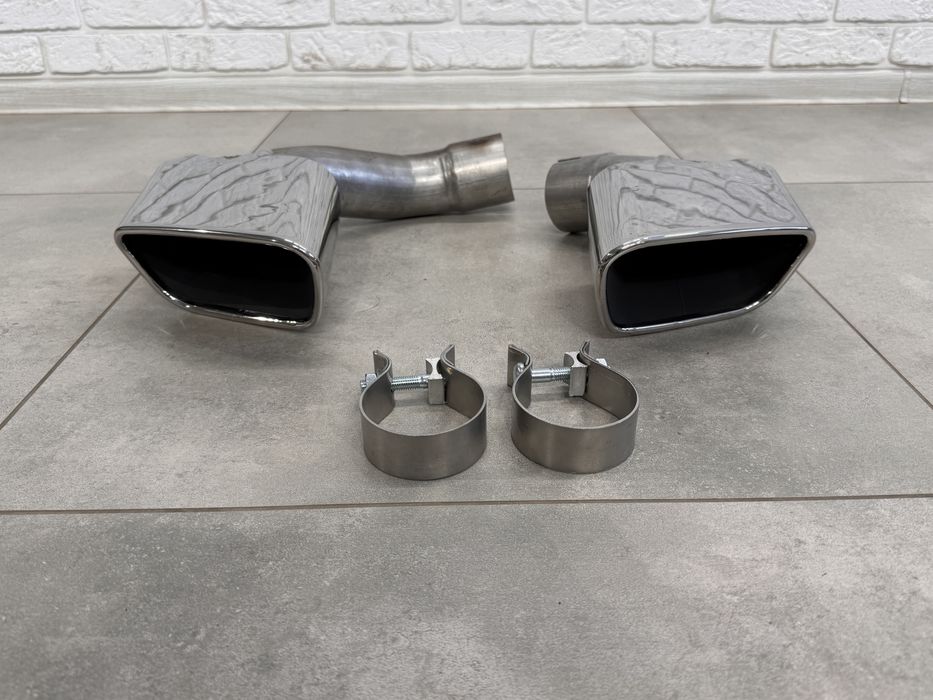 Насадки выхлопные трубы CHROME M Paket BMW X5 F15 2014-2018