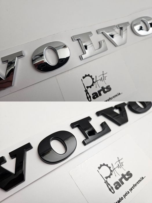 Emblema símbolo logotipo letras 3d Legenda Volvo