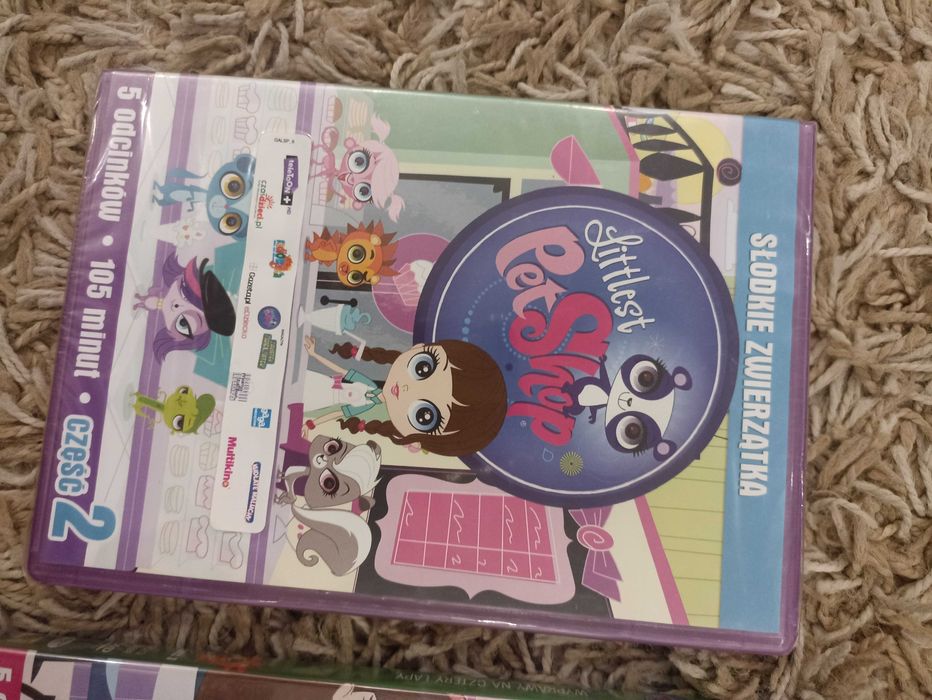 Płyty na DVD pet shop