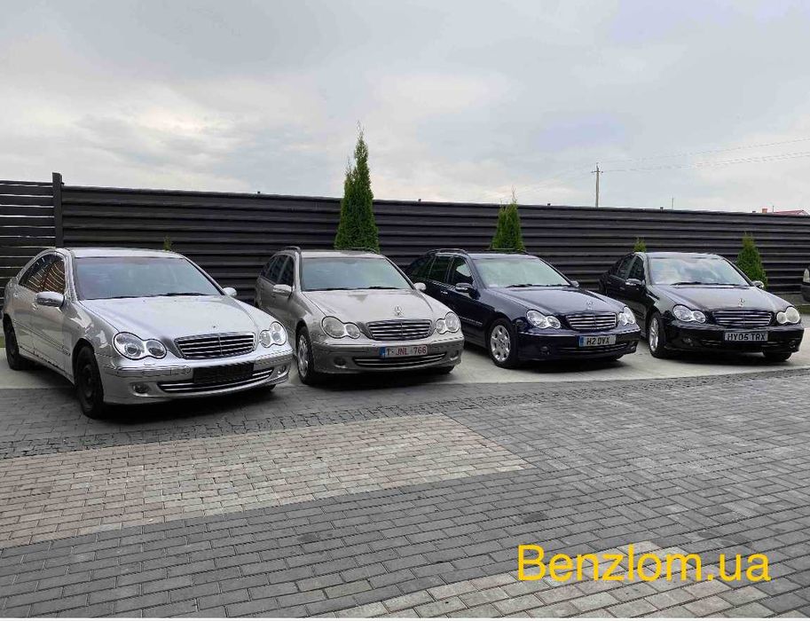 Шрот Автозапчастини Розбірка Mercedes-Benz W202 203 204 208 209 C-Class CLK Coupe E-Class W211 212 Бампер Капот Фара Дверка Ліхтар Салон Двигун КПП