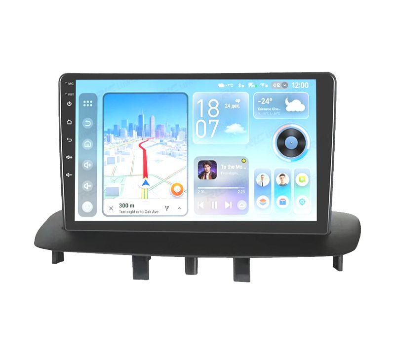 RÁDIO GPS ANDROID 13 RENAULT MEGANE 08-14