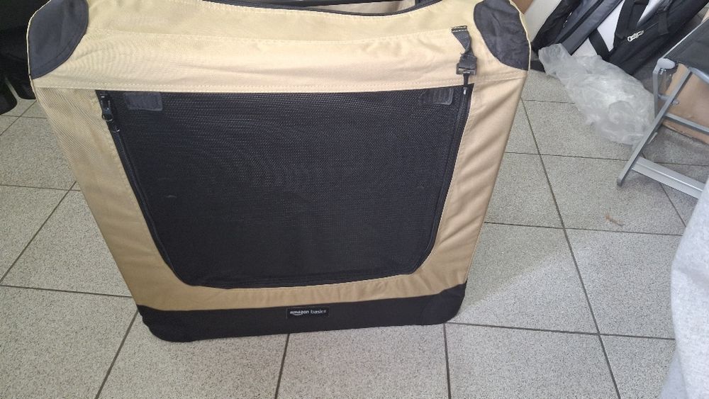 transporter dla zwierząt amazonbasics 91x62x61 (81)