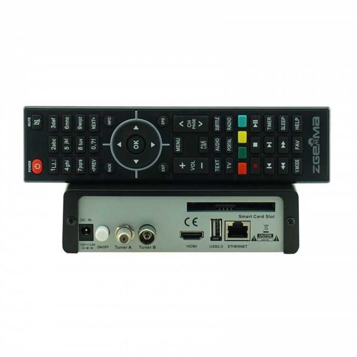 Box Satelite ZGemma H8.2H Combo - Enigma 2 - Linux - Full HD
