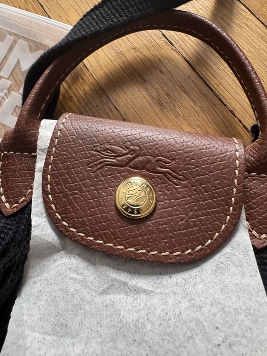 Longchamp torebka le pliage siatka net knitted