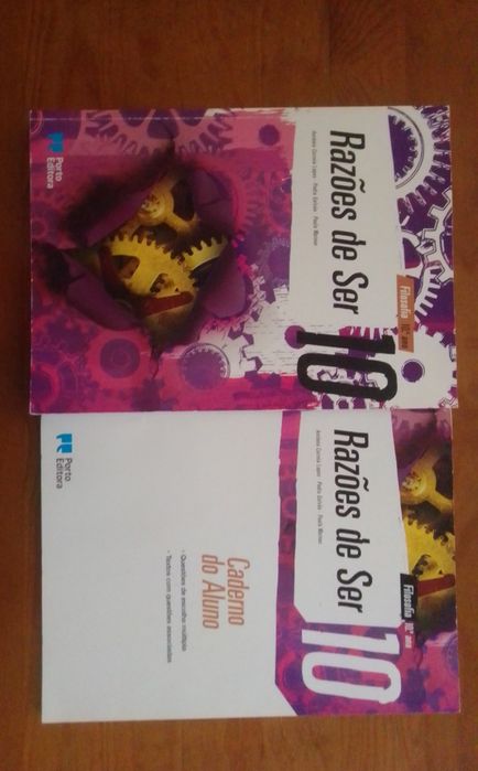 Manual + caderno de atividades, Razões de Ser 10