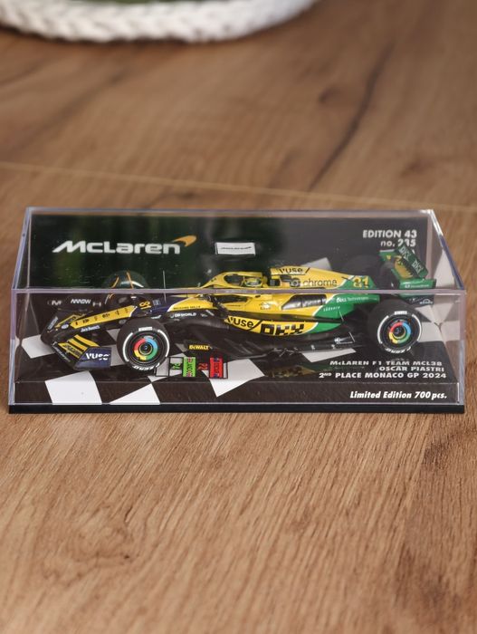 Minichamps Oscar Piastri Monaco 2024 1:43