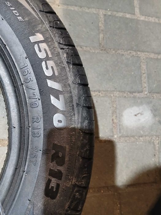 4x używane opony letnie 155/70 R13 Formula Gwarancja Montaż