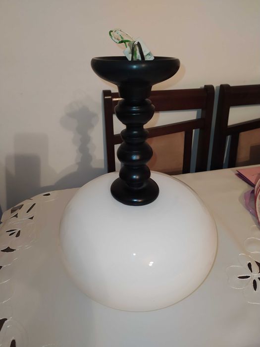 Piękna stara lampa wisząca PRL/vintage