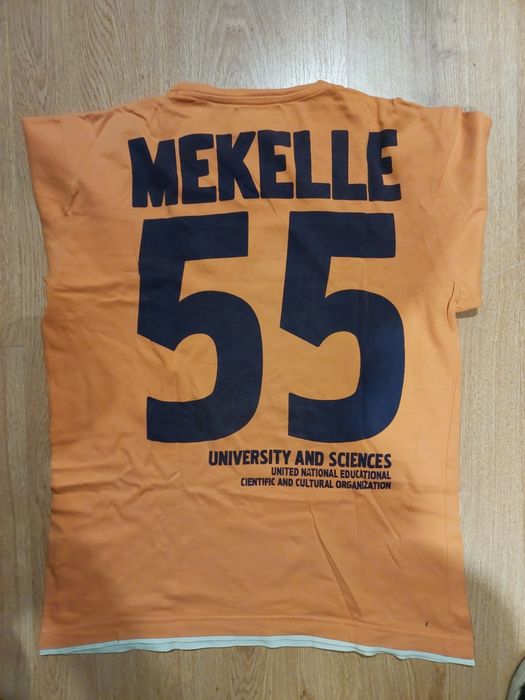 t shirt cor de laranja S