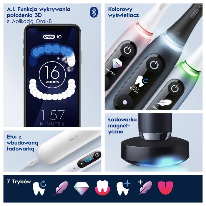 Szczoteczka Magnetyczna Oral-B iO 9