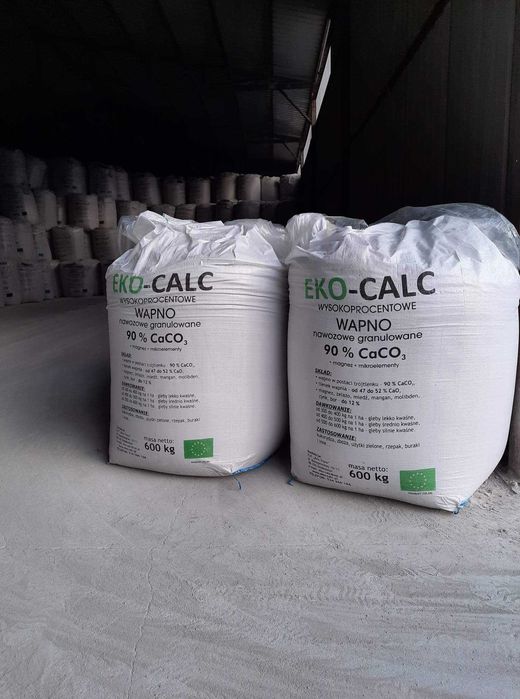 Wapno granulowane, kreda granulowana