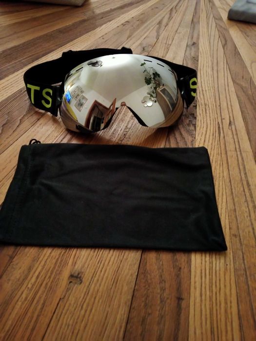 Gogle na narty lustrzane , i inne sporty motor i itp nowe