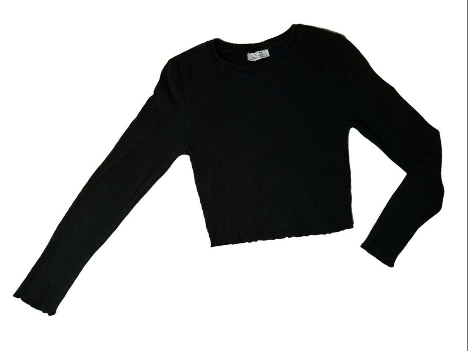 DeFacto | Лонгслів укорочений рубчик