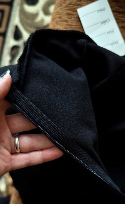 Теплый комбинезон на микрофлисе с корсетными швами размер М