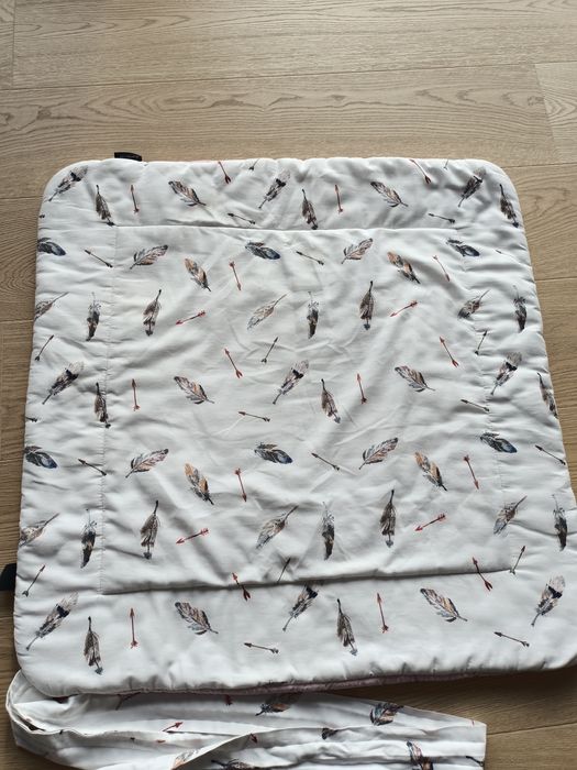 Rożek Lanila Velvet Pink Pure różowy 75x75 ciepły zimowy