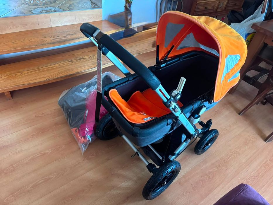 Bugaboo Cameleon – wózek 2w1 + dużo akcesoriów + dodatkowe koła