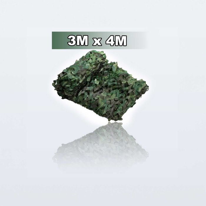 SUPER ZESTAW ! 2w1 Wysokiej Jakości Siatka Maskująca + Pokrowiec Moro