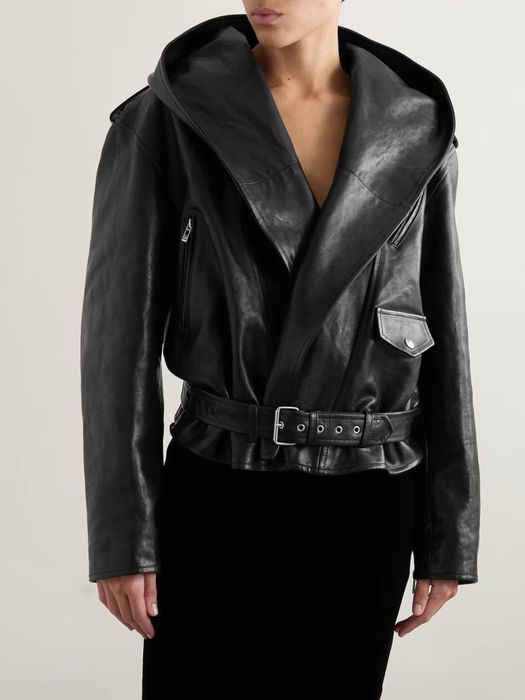 Женская кожаная куртка