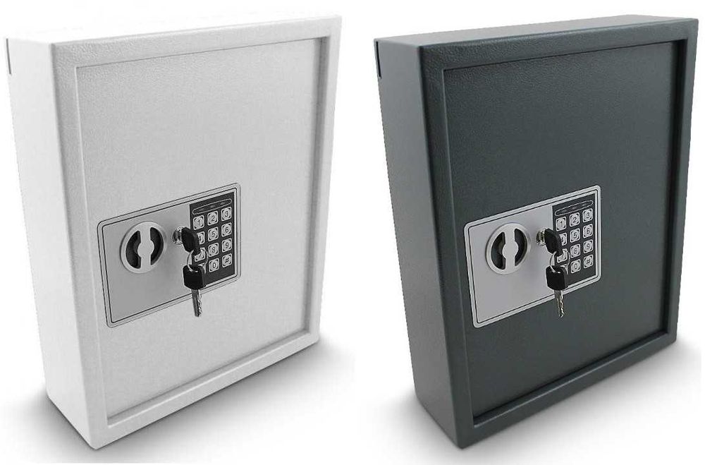 Sejf na klucze 48 haków z zamkiem elektronicznym skrzynka Kod szyfrowy