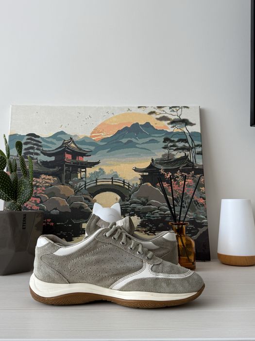 Кросівки Prada Linea Rossa Suede Trainers