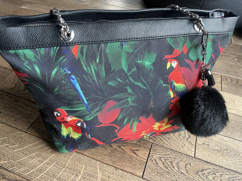 Torba shopper I love Moschino, model I love jungle