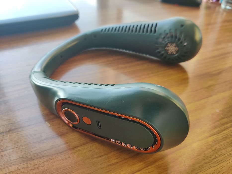 Портативний вентилятор на шию (персональний кондиціонер)