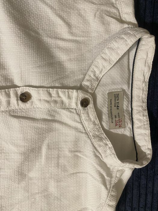 Elegancka biała koszula dla chłopca Zara kids 164cm 13/14 lat