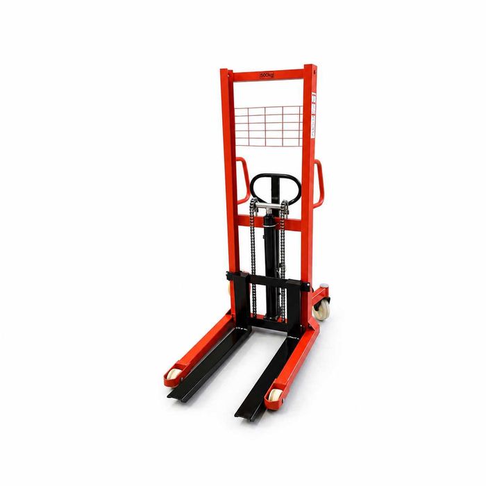 Wóżek paletowy masztowy ręczny sztaplarka 500kg 122cm NOWY GWARANCJA WYSYŁKA