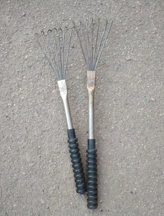 Сапы, плоскорез, грабли веерные(куринаая лапа). Качественная сталь